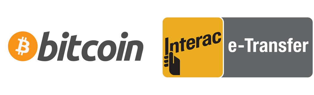 bitcoin logo - interac eTransfer