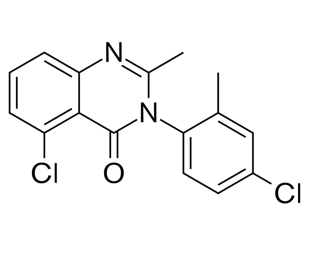 Dicloqualone (SL-164) chemical structure