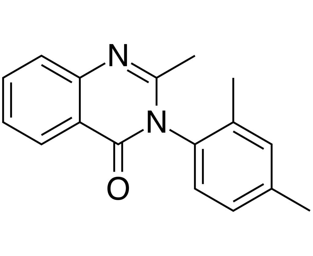 Methylmethaqualone chemical structure